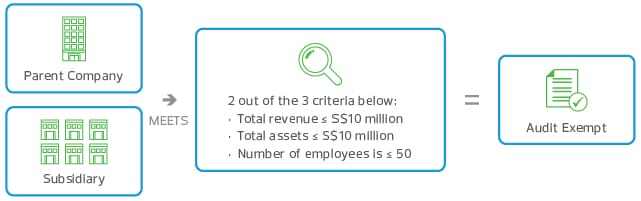 New Audit Exemption Criteria For Parent Company and Its Subsidiary