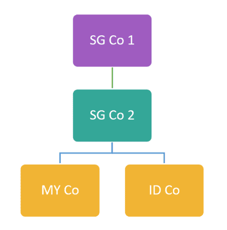 Two-Tier Holding Structure