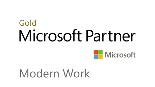 Gold Microsoft partner Modern Work